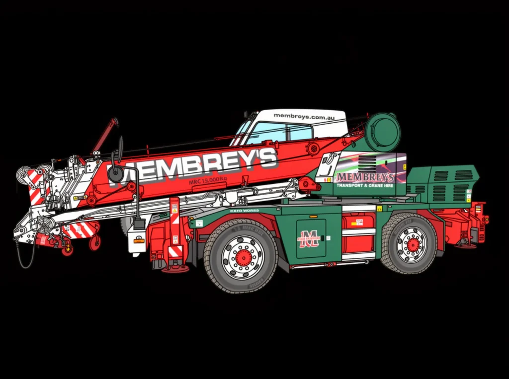 CRANE SLEW 13t bubble