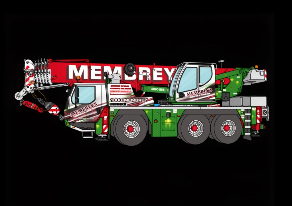 CRANE SLEW LTM1060