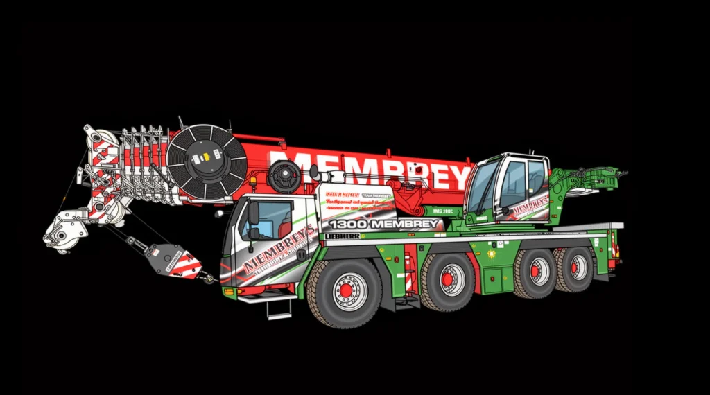 CRANE SLEW LTM1120