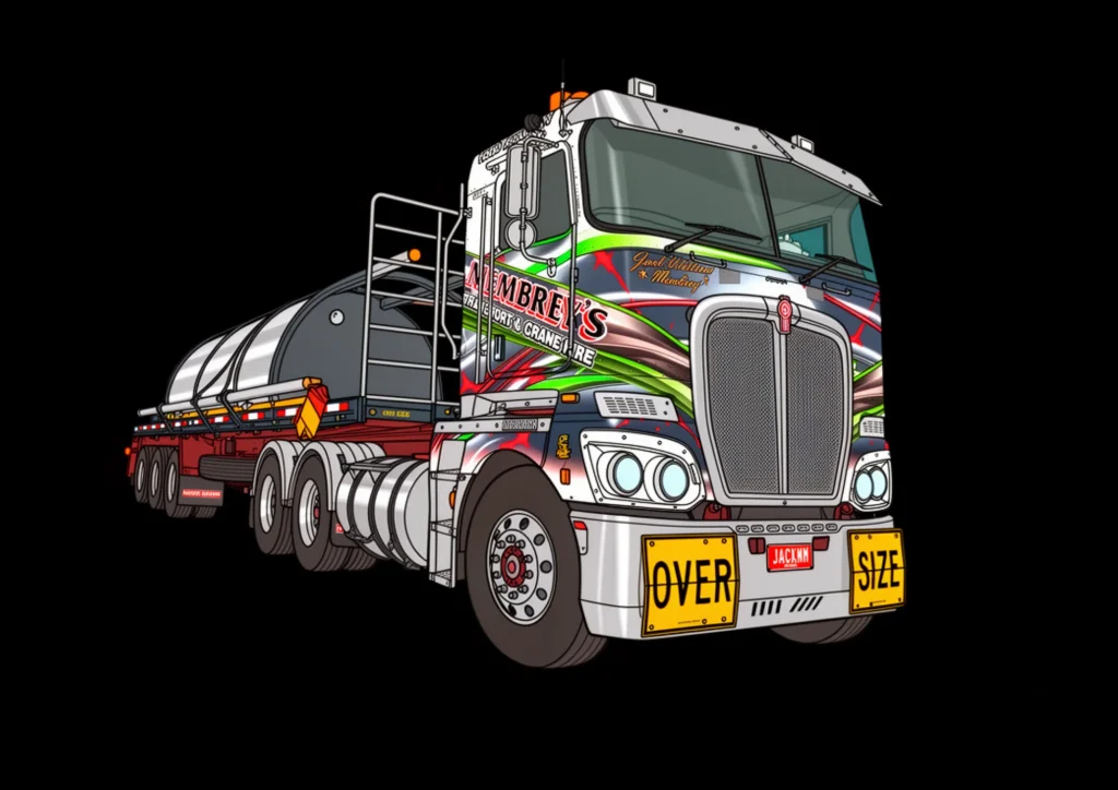 TRAILER FLAT TOP